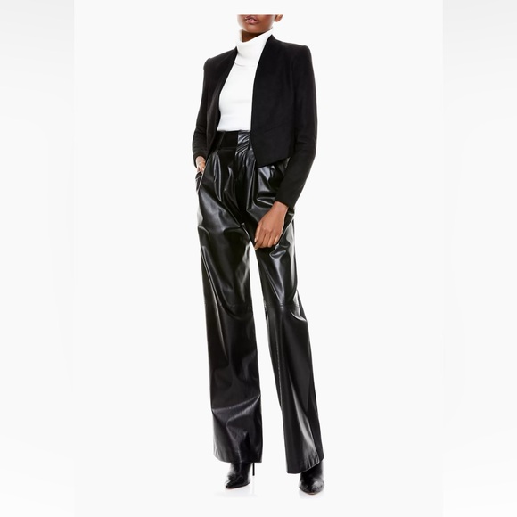 Alice + Olivia
New Harvey Suede Open-Front Jacket - Picture 8 of 15